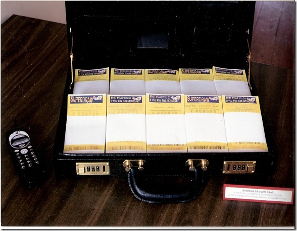 Winner- Briefcase full of Lotto tickets (FS)
